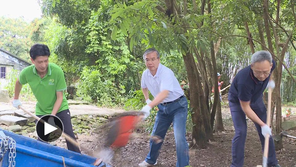 林道平温湛滨杨文龙等阳江市领导带头参加环境卫生大清扫活动 巩固