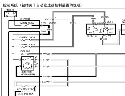 四线油门踏板接线图图片