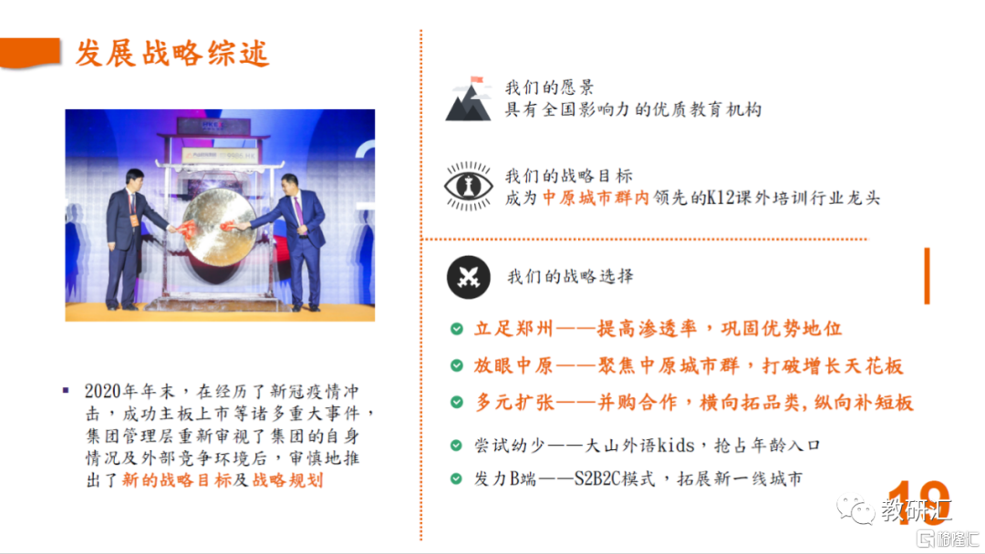 大山教育(09986.hk)fy2020业绩交流路演摘要