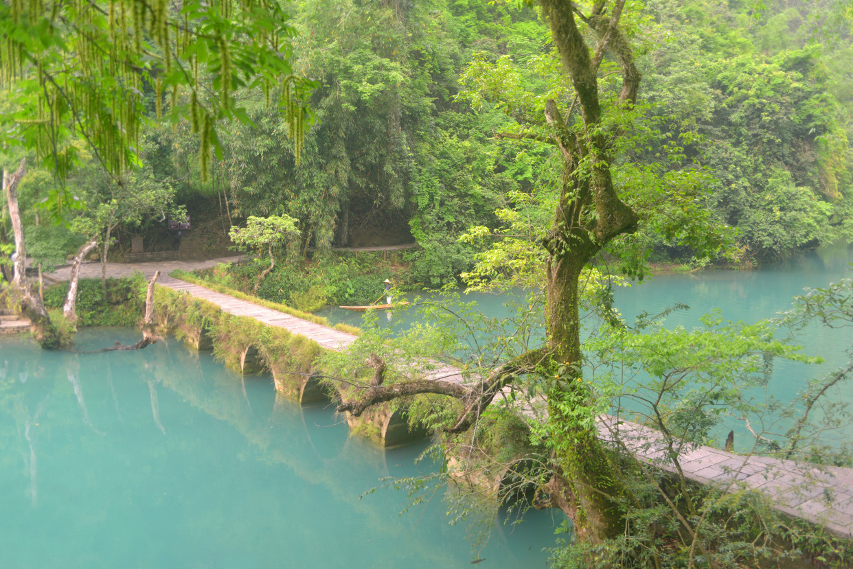 贵州荔波小七孔风景区旅游景点介绍及观赏性评级