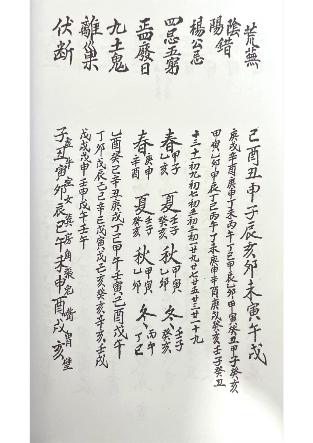 《杨公择日秘本全书》风水择日秘本古书籍