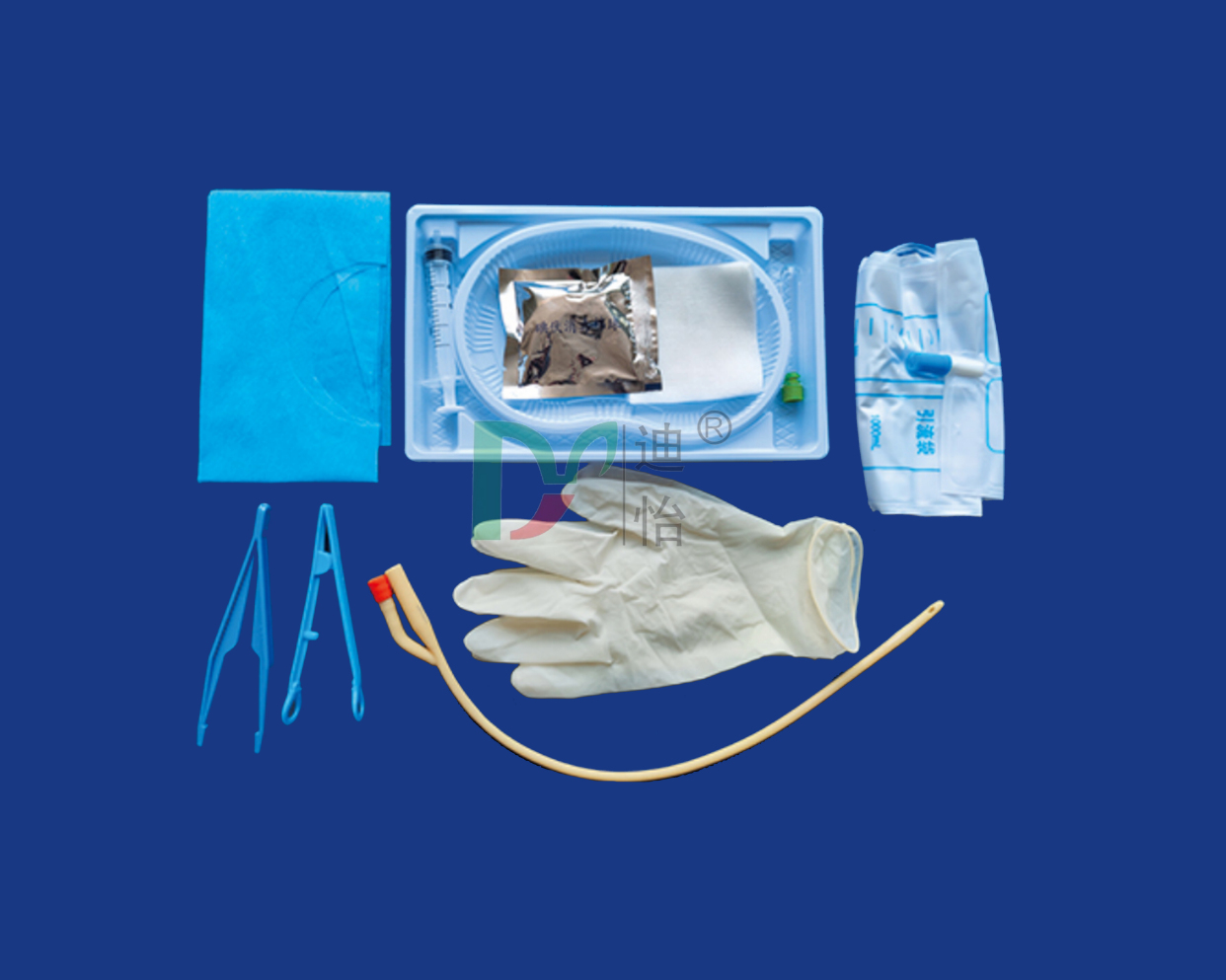 迪怡疗护力荐!这款一次性使用无菌导尿包很多医疗单位都在用!