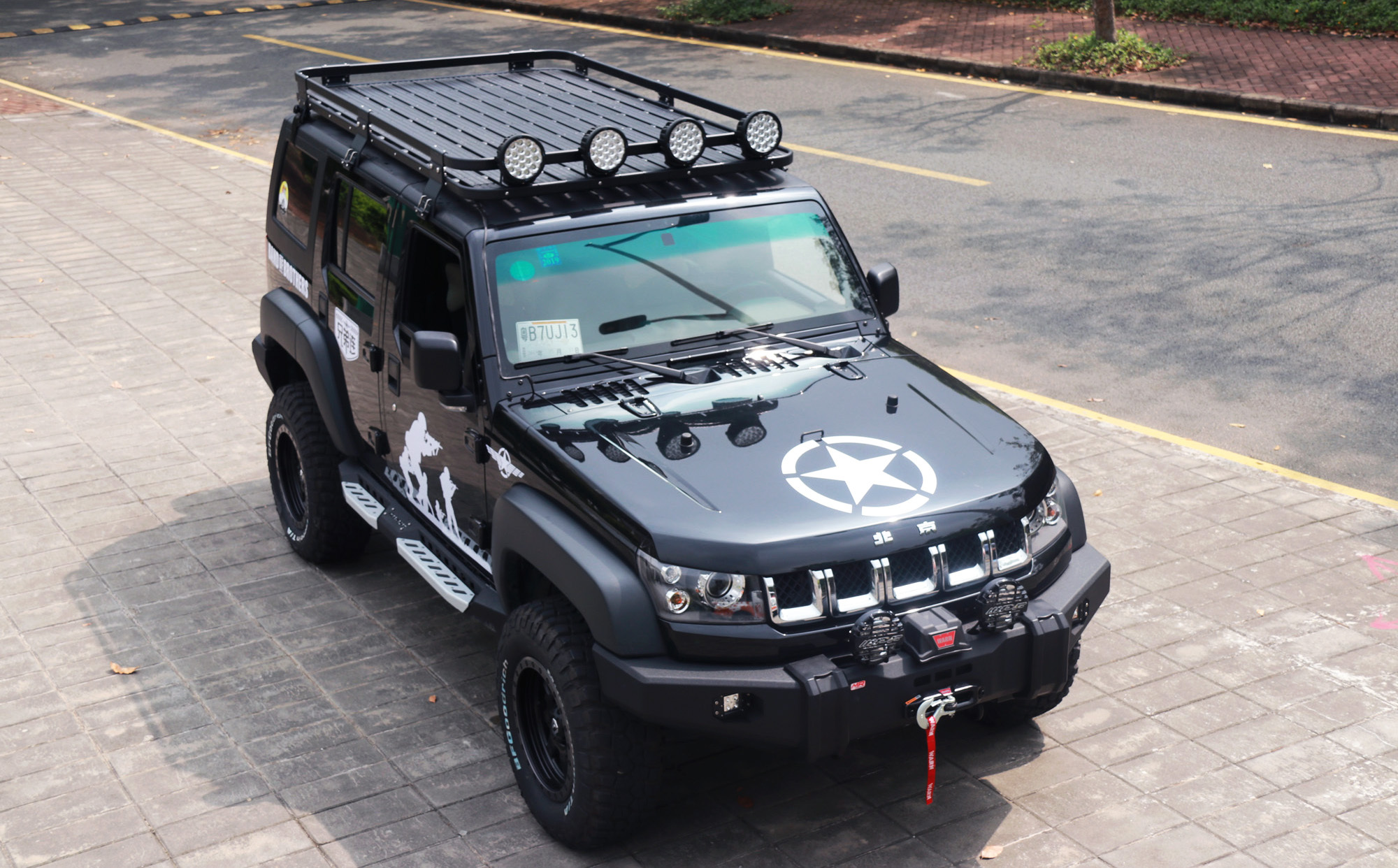 北京bj40l合法改装方案