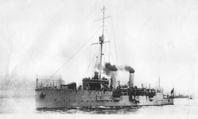 北洋政府永丰号炮舰(中山舰)