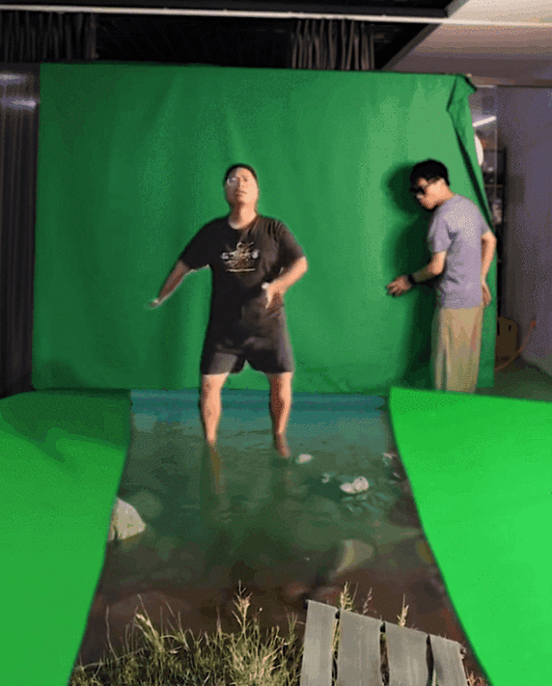 "你这背景太假了"是什么梗?引发全网p图大赛