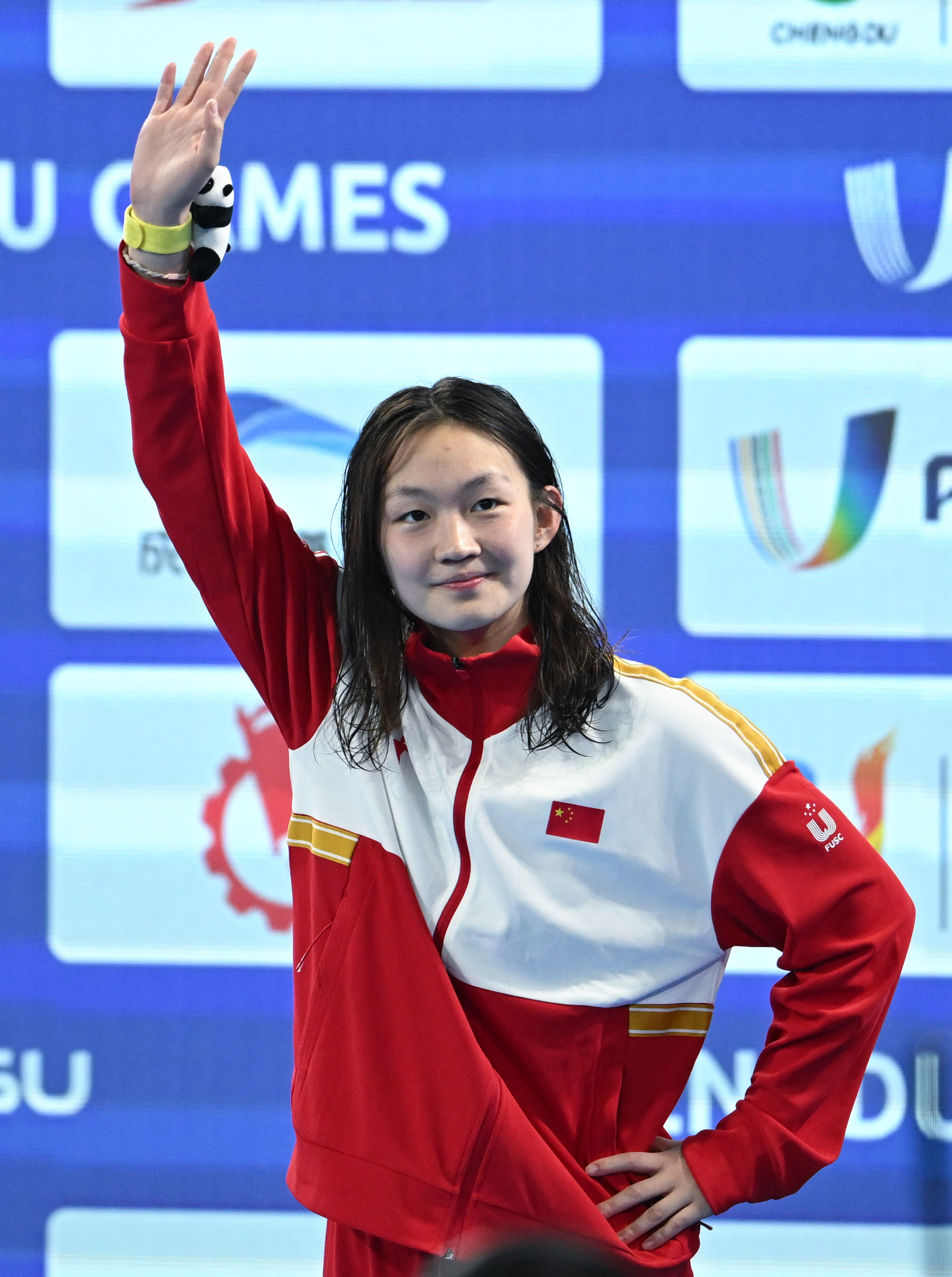 游泳——女子1500米自由泳决赛:李冰洁夺冠(2)