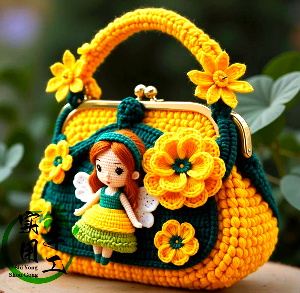 打造花仙子手提包,享受独特钩针编织体验