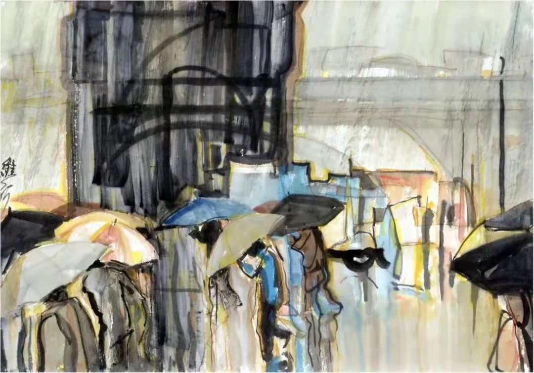 王维新:行吟的写意画家