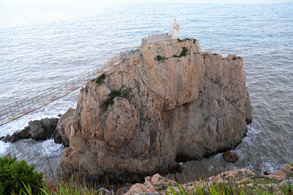 洞头百岛,八桥连九岛,精华仙叠岩