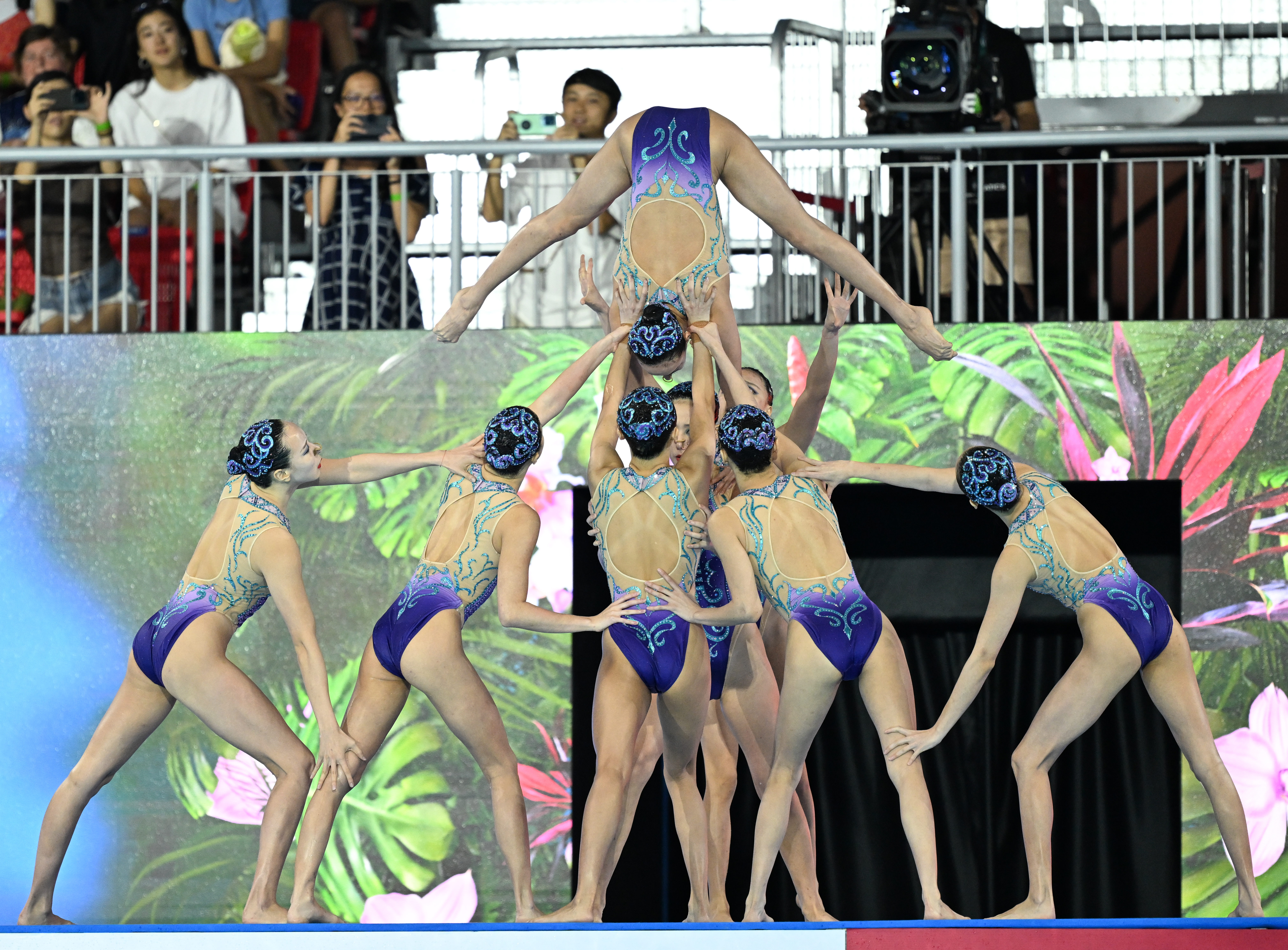 (游泳世锦赛)花样游泳