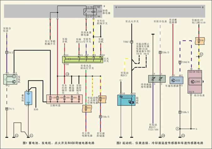 大众宝来全车电路图