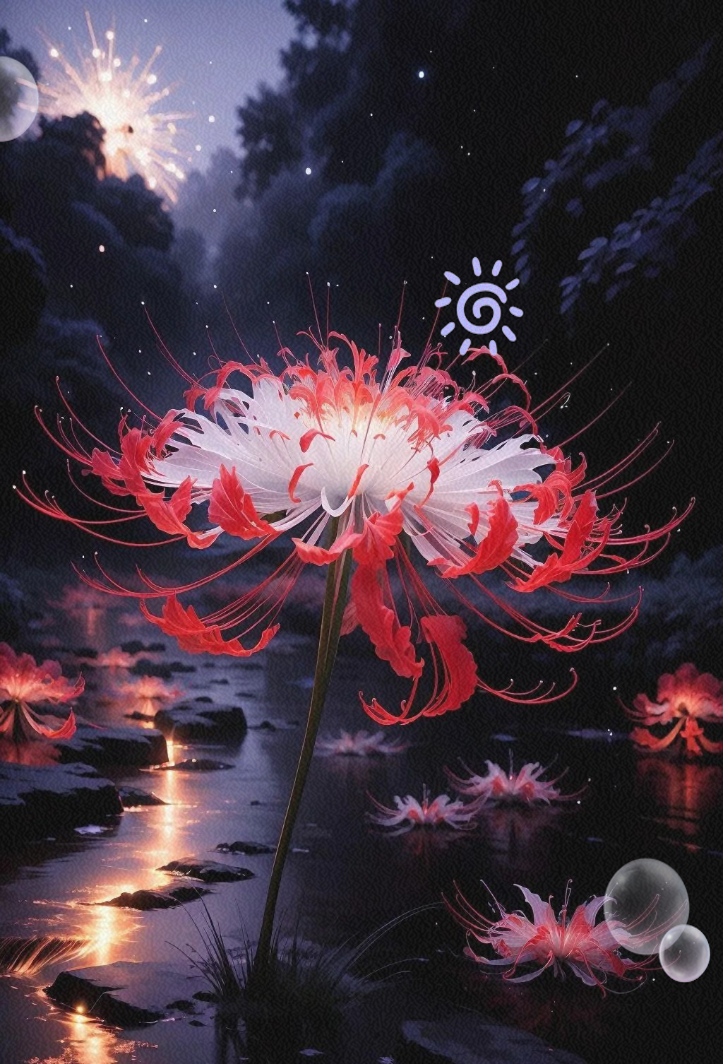 手机壁纸推荐 ‖ 彼岸花:花开无叶,叶落无根,却暖心治愈