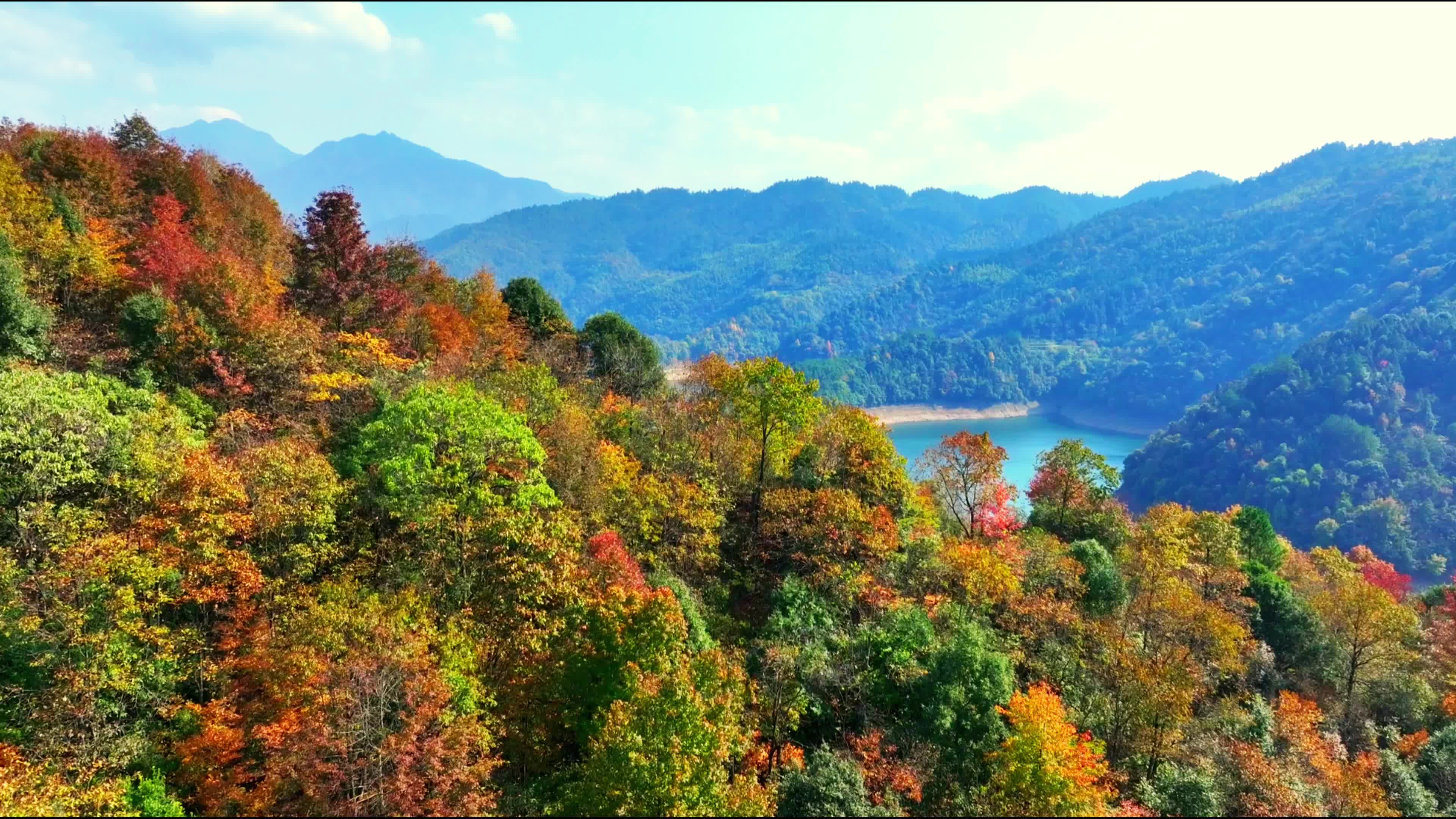 视频|城步:湖光山色好"枫"景
