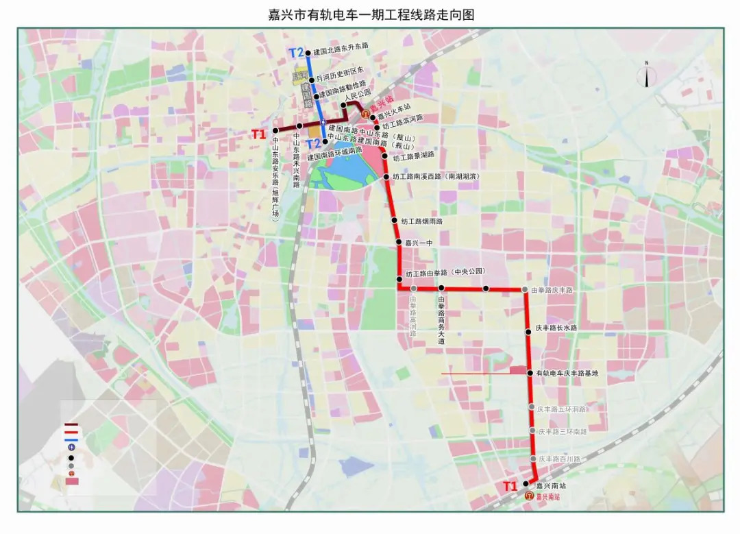 沌口t1电车路线图片