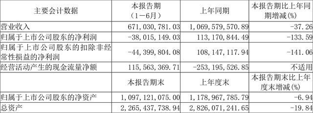 大地熊:2023年上半年亏损3801.51万元