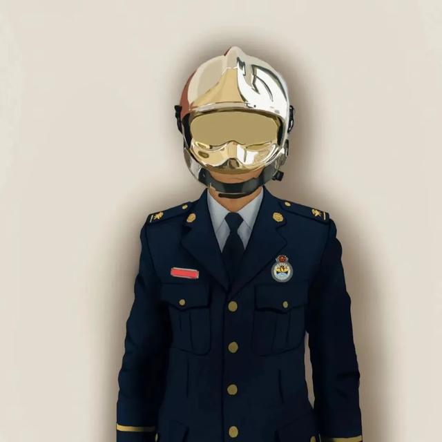 中国消防员头像图片