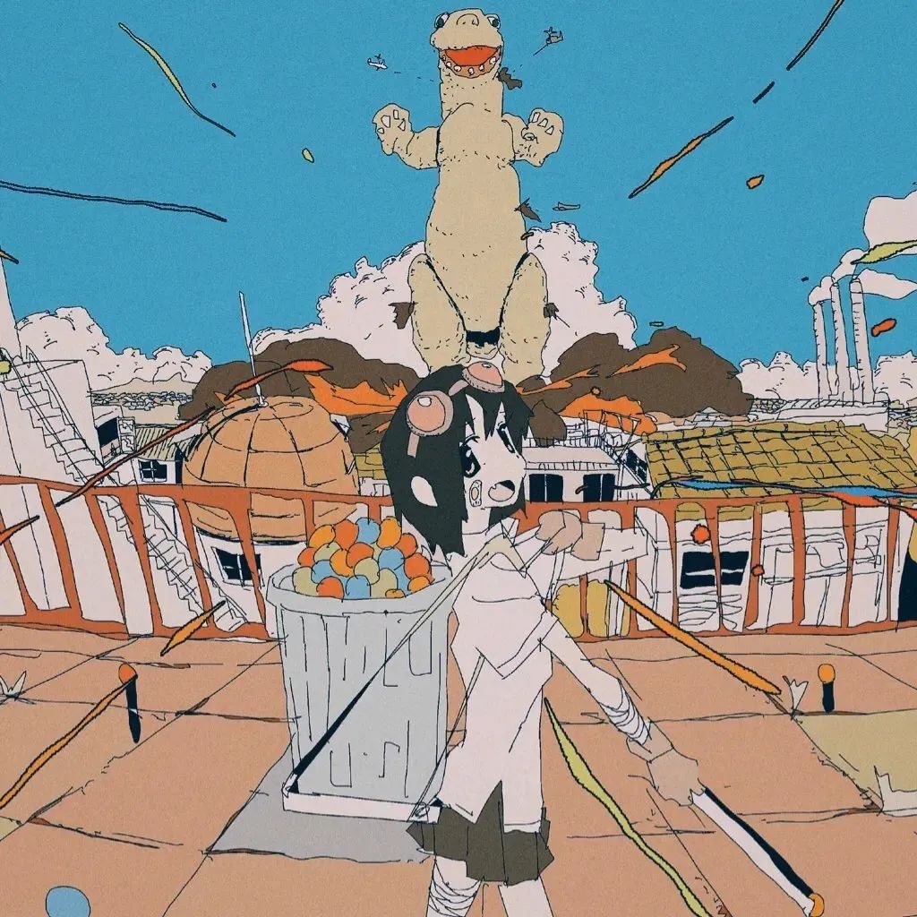 「画师推荐」让你回到「八九十年代」的画风,慵懒的复古潮流味儿