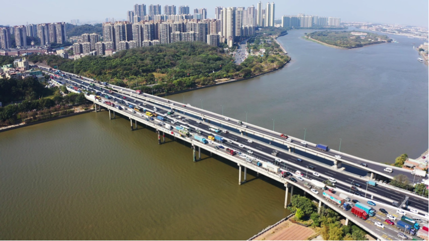 沿着高速看中国|广州北环高速最高日车流量达44.8万