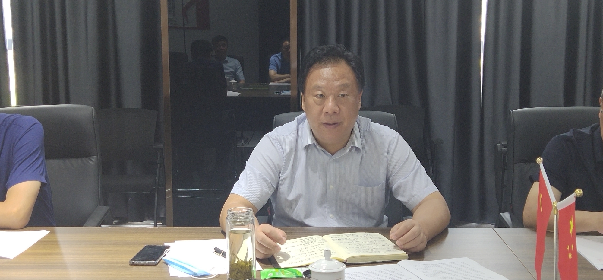 王天兴一行莅延调研"万人助万企"活动开展情况