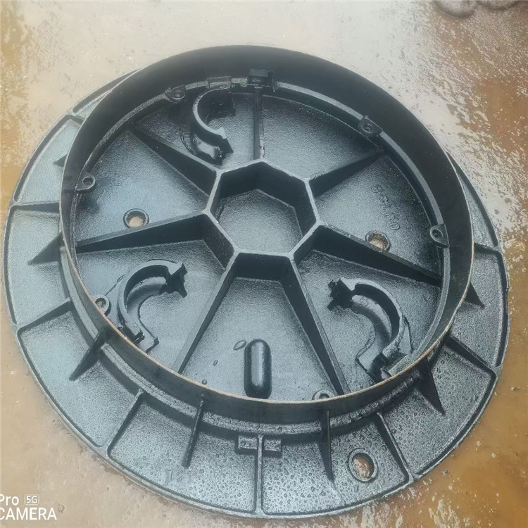 重型d400倒承式防沉降五防井盖