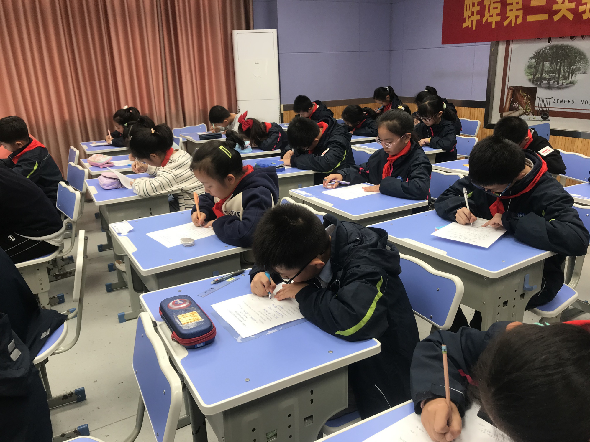 强国有我勇担当,安徽蚌埠第三实验小学举行少先队大队委竞选活动