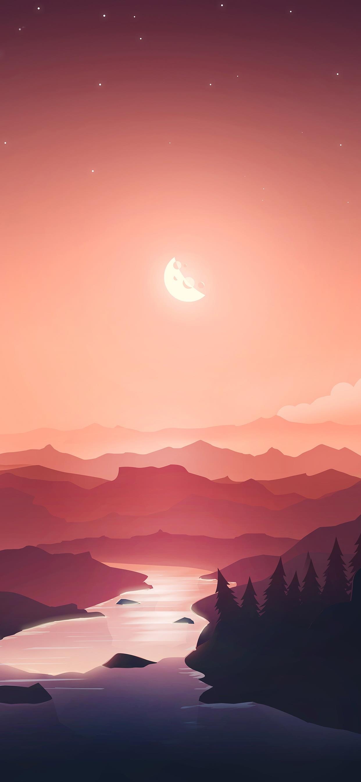 多彩壁纸689期|矢量高清风景壁纸 高清壁纸无水印