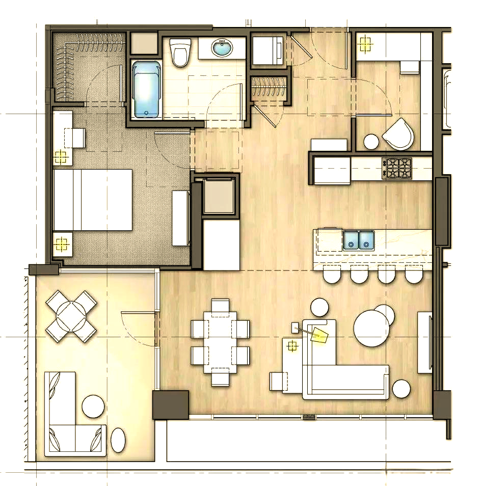 精选家装公寓小户型平面图合集,数量众多,值得收藏!