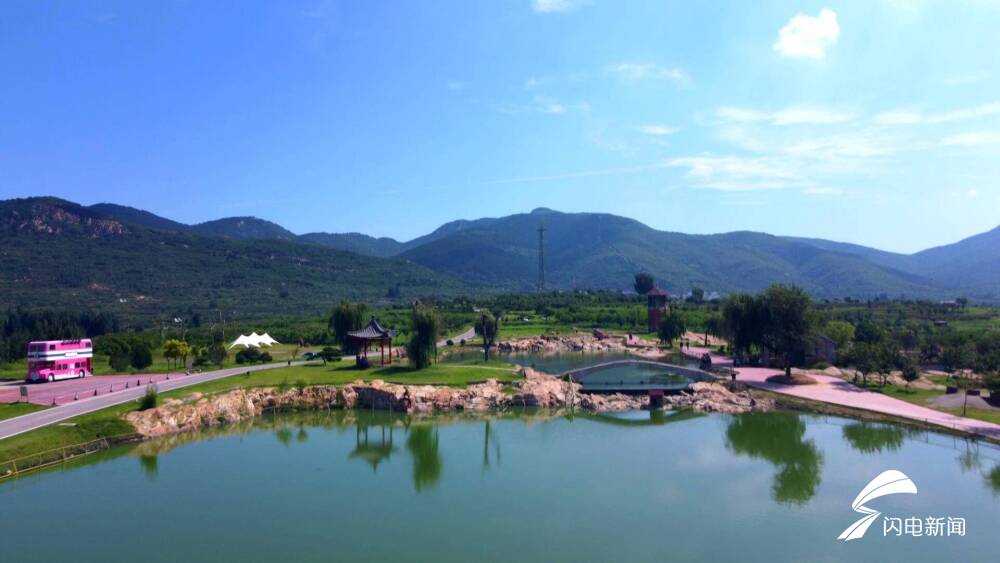 肥城:初秋诗情画意 宛若天然画卷