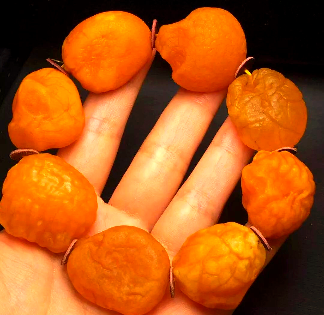 海漂籽料:波罗的海蜜蜡中的独特瑰宝