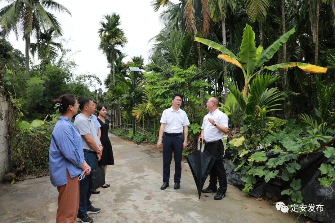 冯云飞到岭口镇调研项目谋划和创新亮点工作推进情况