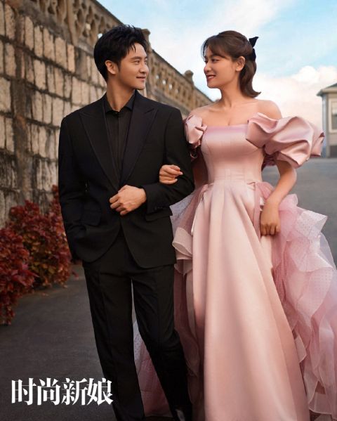 田亮叶一茜结婚14周年再拍婚纱照 夫妻俩甜蜜对视状态超好