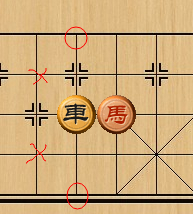 象棋中蹩马腿图片