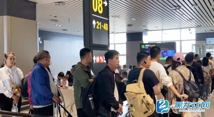 哈尔滨机场t1航站楼国内区域投入使用 二期扩建有序进行中