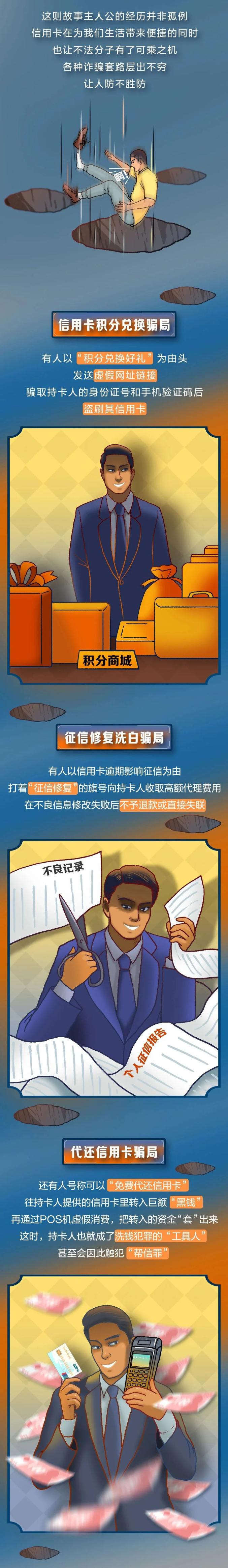 信用卡诈骗的全过程