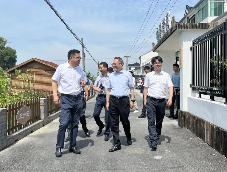 张培荣到柘林走访调研农村养老工作