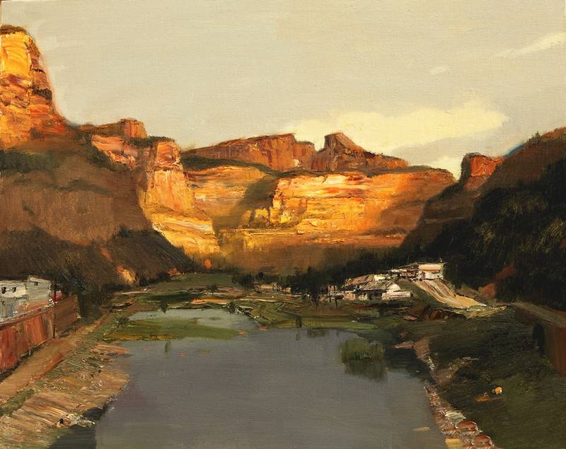 白羽平油画风景图集②