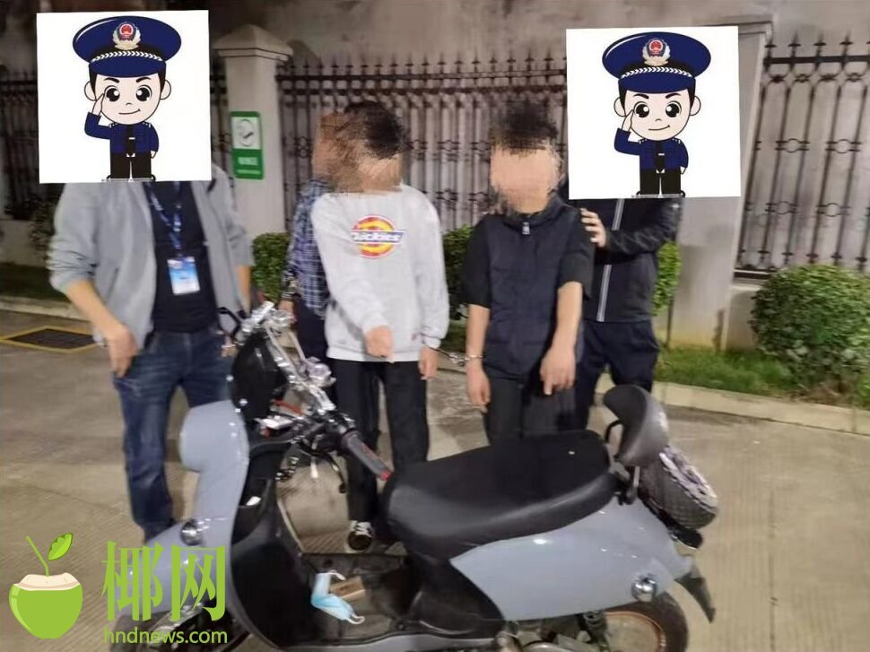 三男子凌晨持刀抢劫,海口警方出手了!2人落网1人在逃