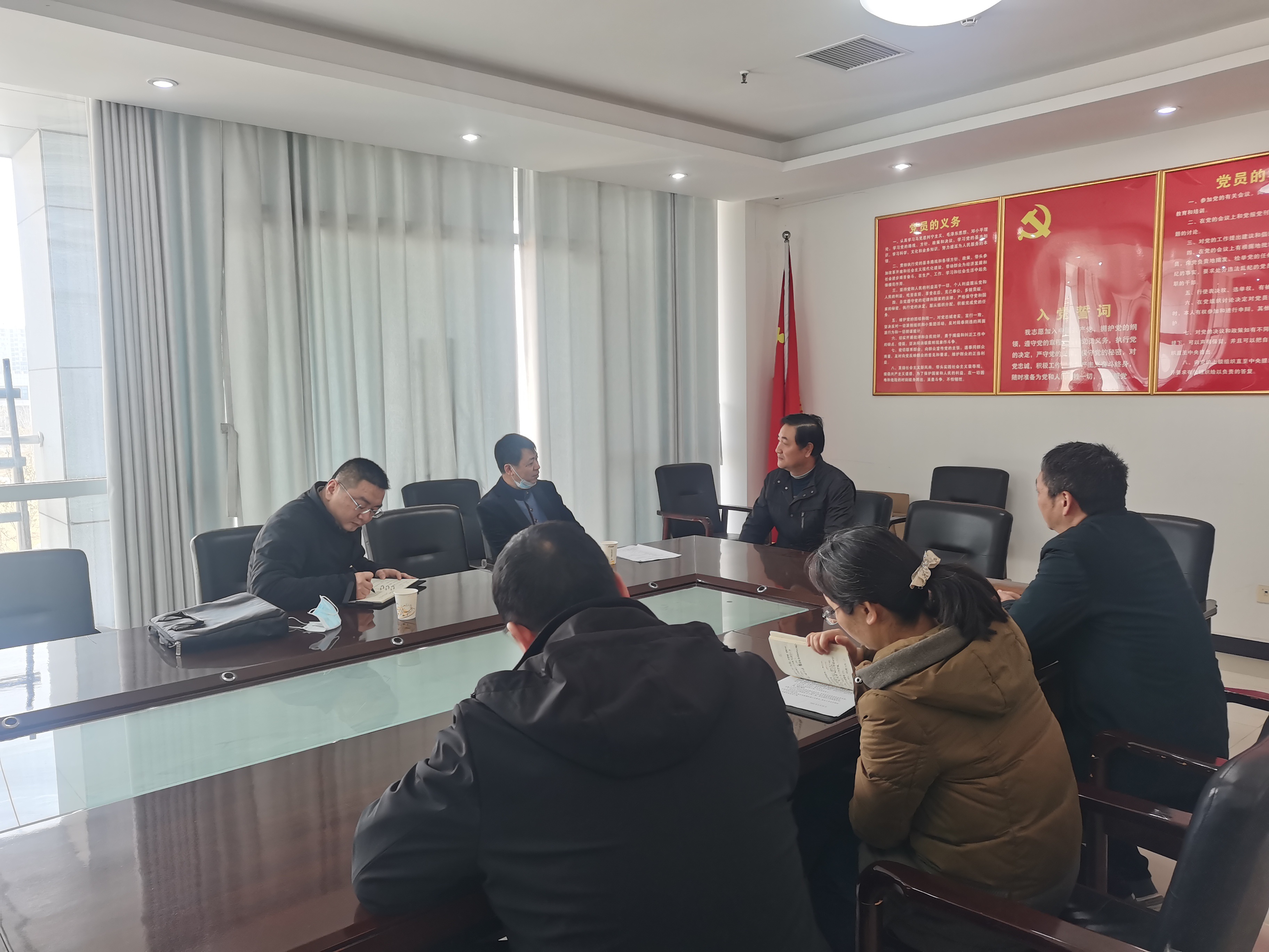 市总领导走访全国劳模黄少明