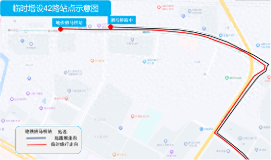 成都公交42路线路图图片