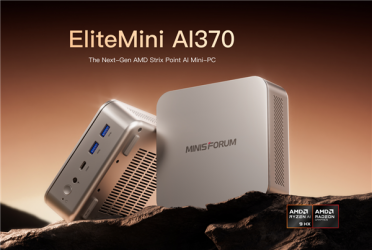 铭凡正式发布AMD Zen5迷你机EliteMini AI370：首发有重大福利