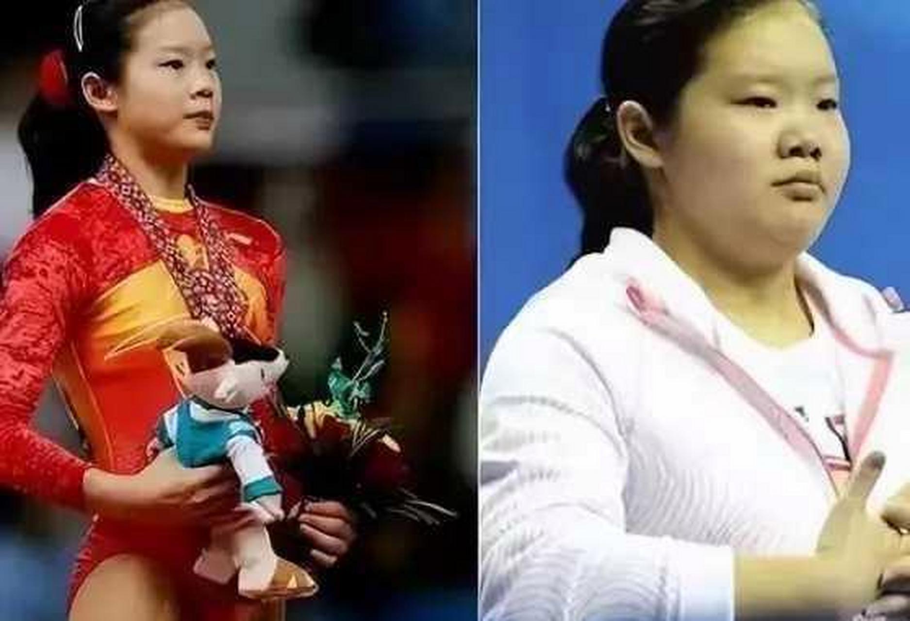 "跳水女皇"程菲,退役11年直接胖成200斤,关键身高才154cm.