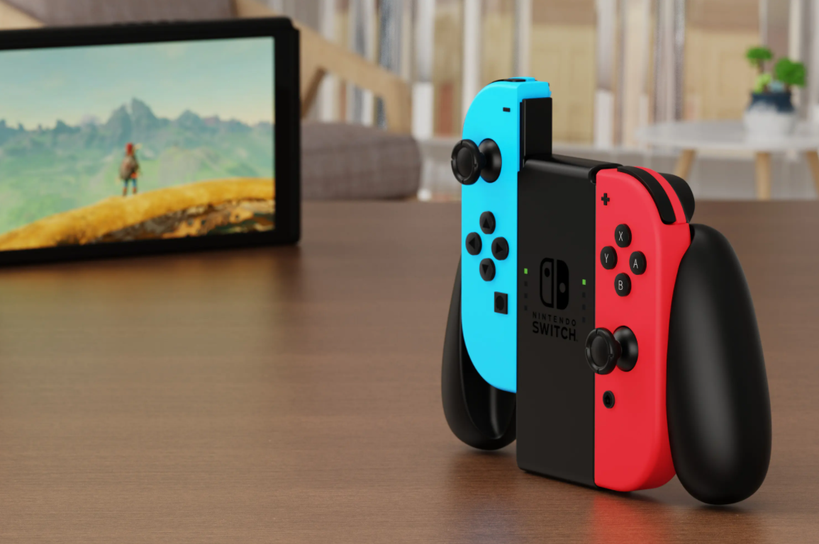 joycon握把怎么没有充电口?