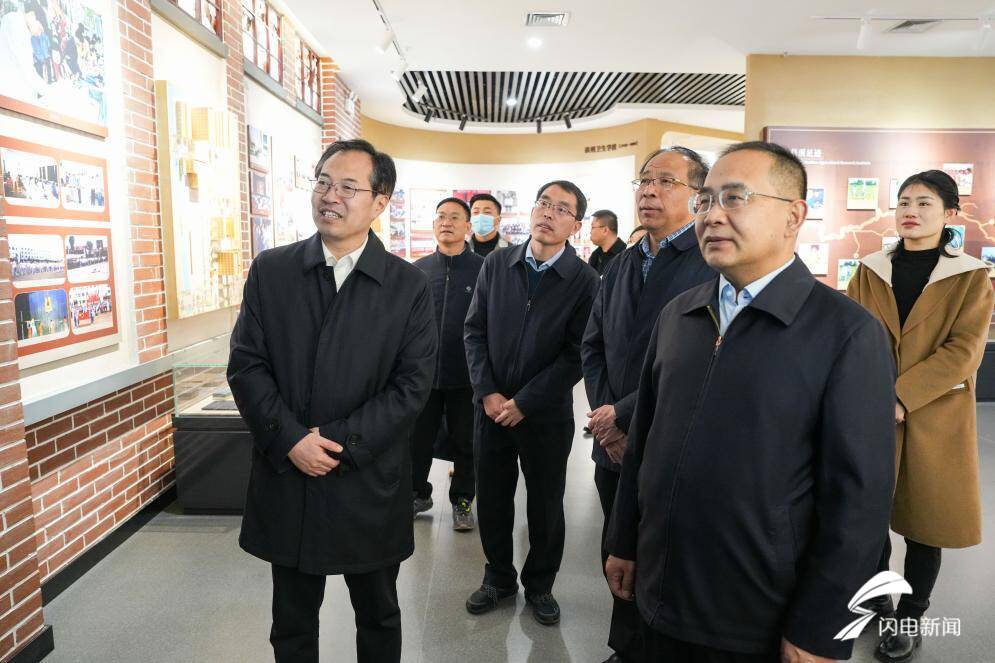 临沂科技职业学院党委书记沈如茂带队赴滨州,威海考察学习
