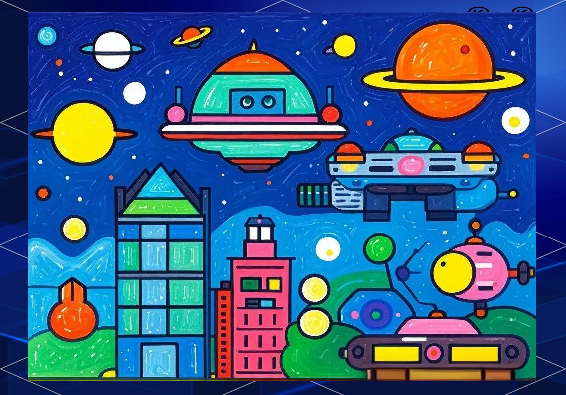 未来与艺术儿童画_未来 艺术 将来与艺术儿童画_将来 艺术（未来与艺术儿童画） 磁力资讯