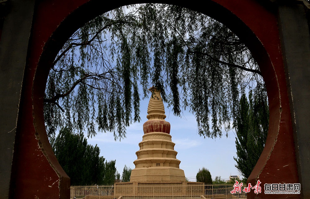 敦煌白马塔景区恢复对外开放