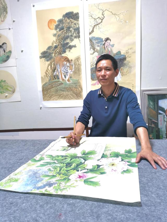 静松播报|书画家张辉作品作者推介