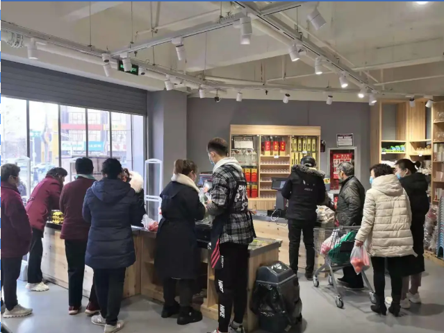 再添一超市!京小盒第35家分店入驻上上国风一期!