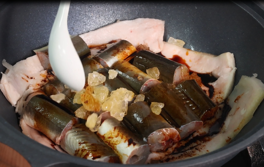 冰糖河鳗丨松江年菜