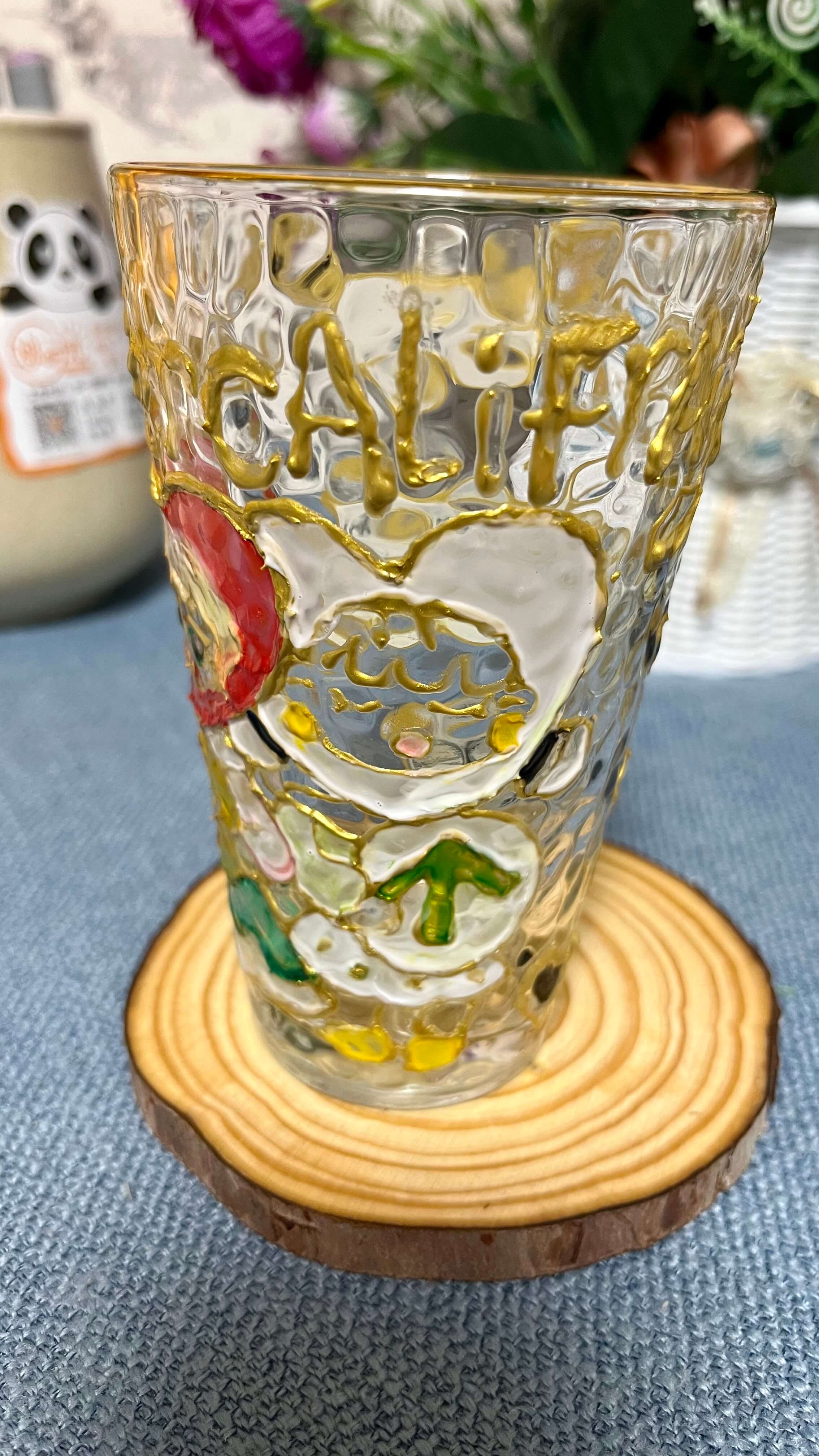 文艺解压手工diy团建|玻璃杯彩绘