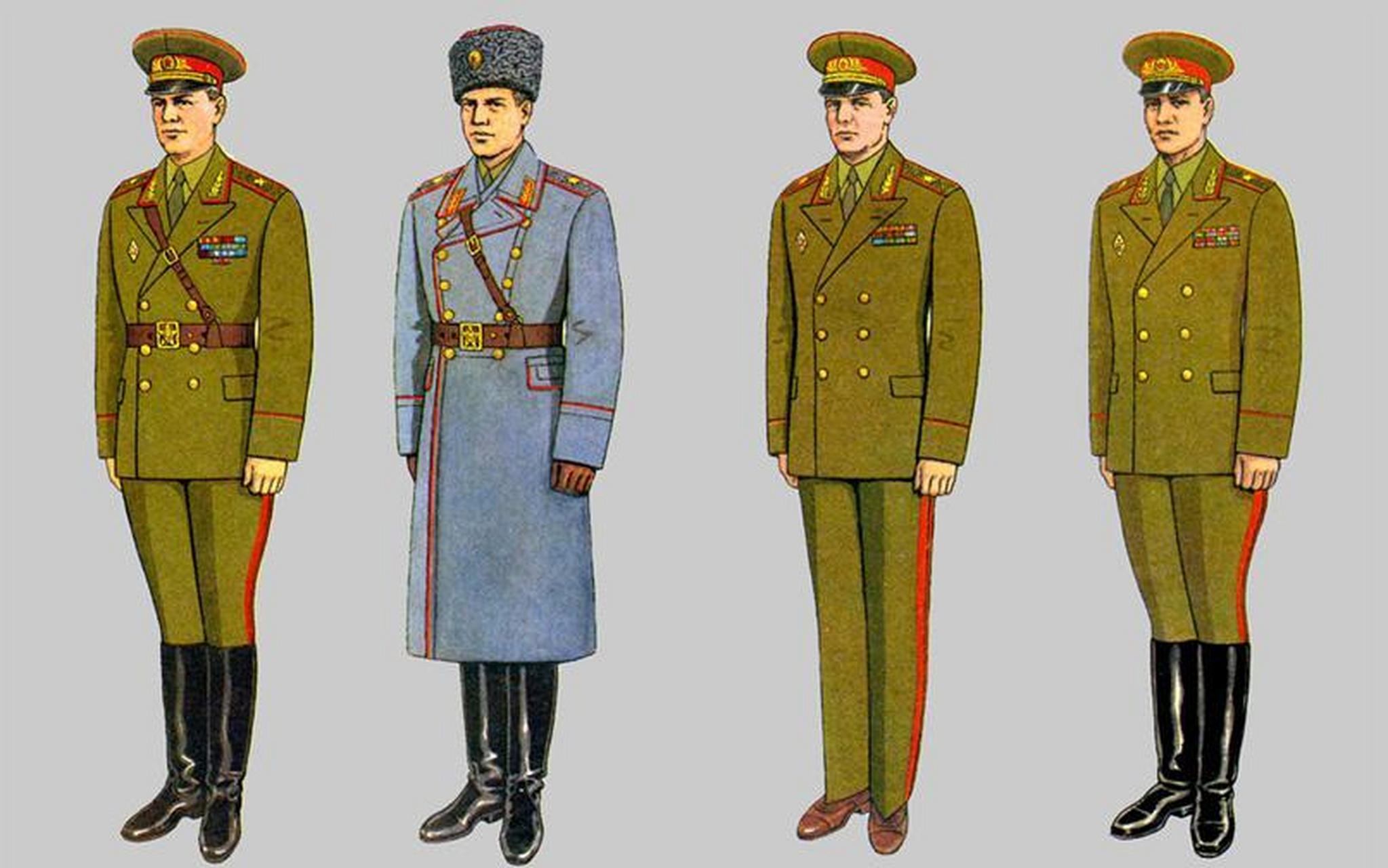 苏联的35式军服原本也是红星帽徽,步兵是红领章,实战中发现这三个红点